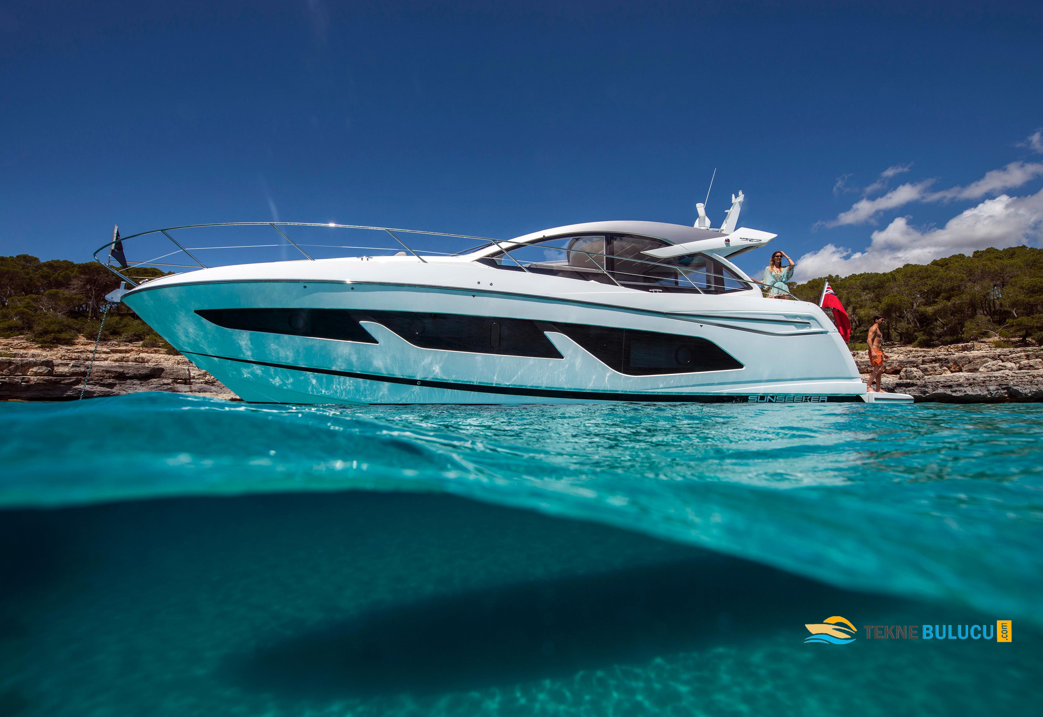 Sunseeker Predator 50 2019 Model iç mekan 2