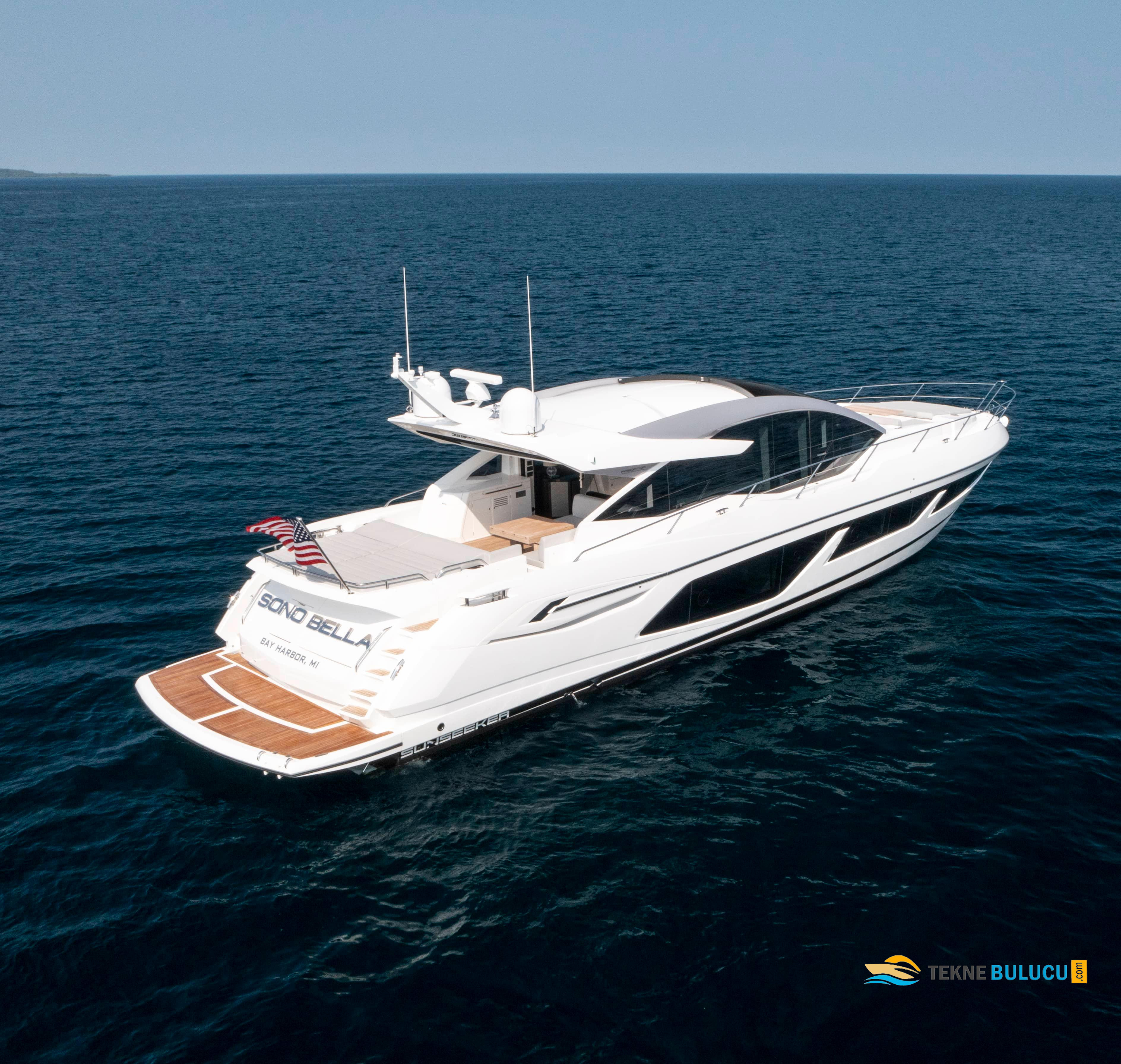 Sunseeker Predator 74 2023 Model iç mekan 3