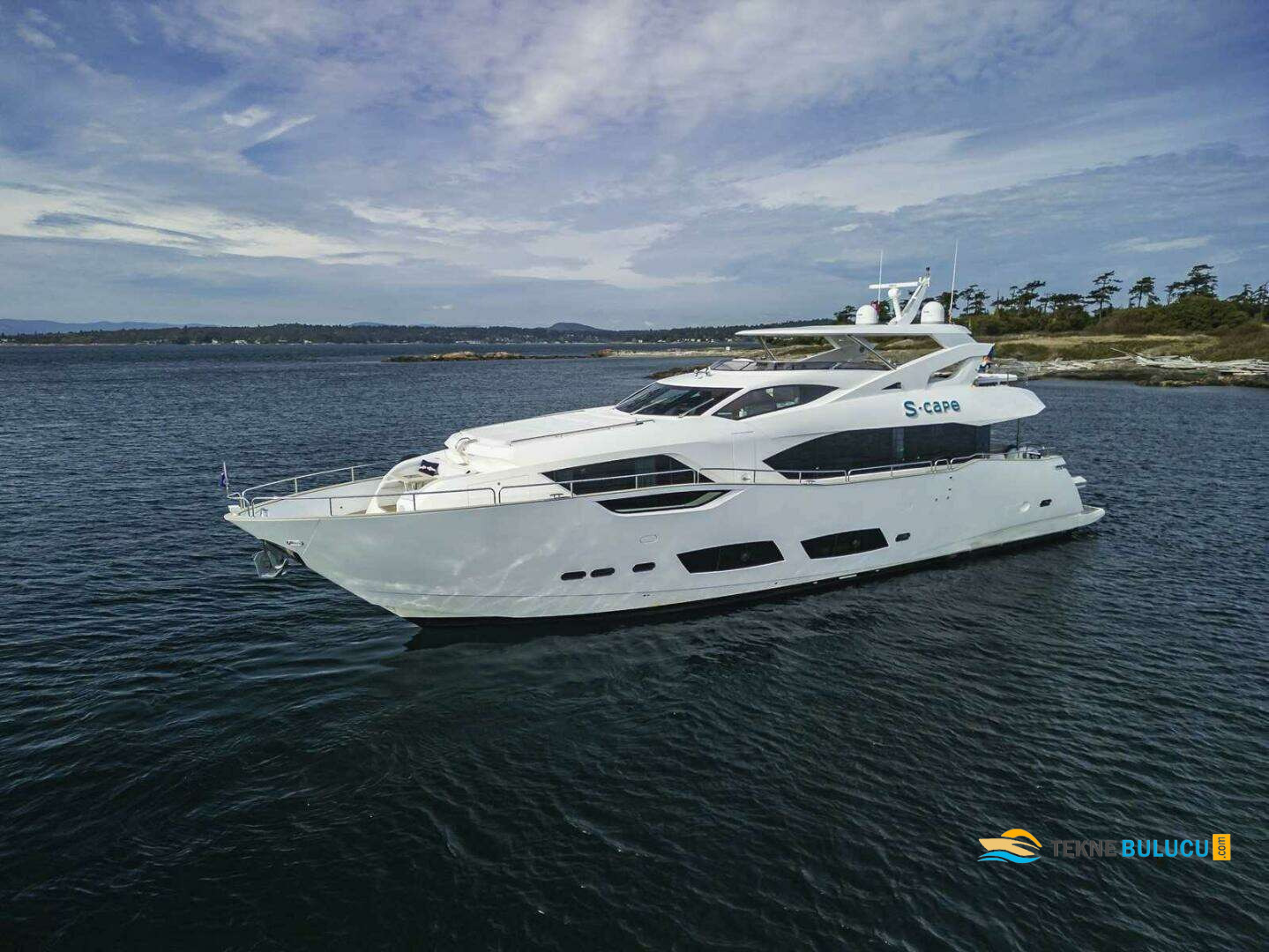 Sunseeker 95 Yacht 2026 Model iç mekan 2