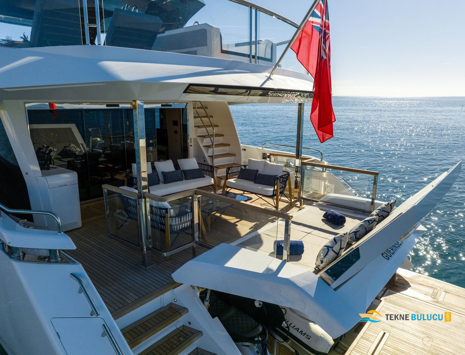Sunseeker 100 Yacht 2026 Model iç mekan 2