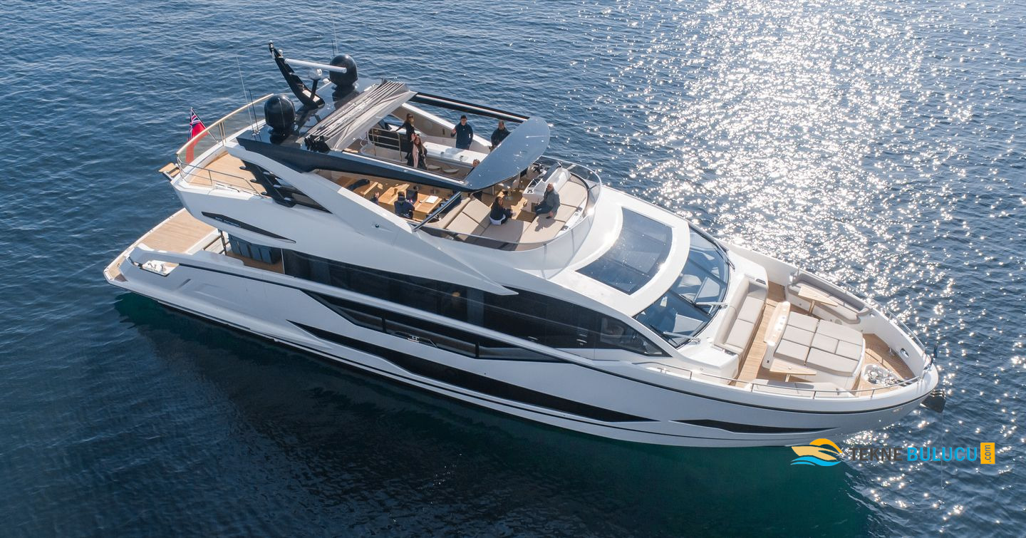 Sunseeker Manhattan 56 2026 Model iç mekan 2
