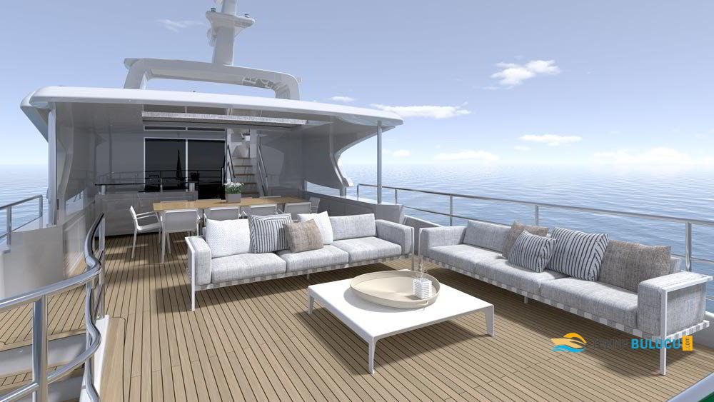 Benetti Delfino Classic 1967 Model iç mekan 1