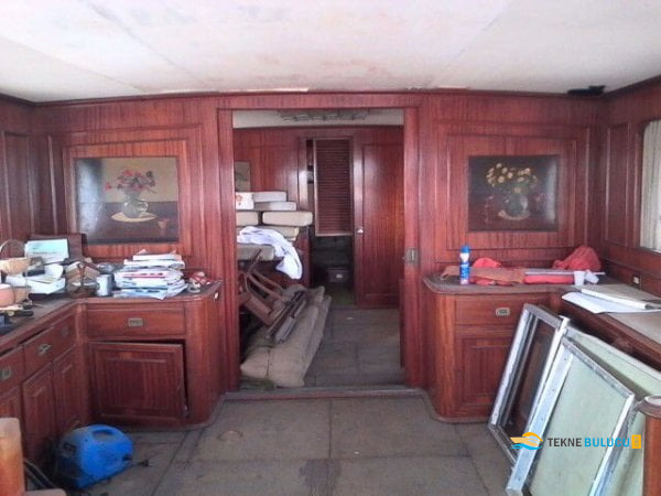 Benetti Gabbiano 1968 Model iç mekan 2