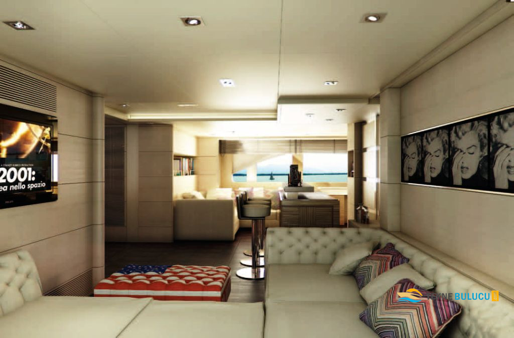 Benetti Benetti Vision 145 43m 2010 Model iç mekan 2