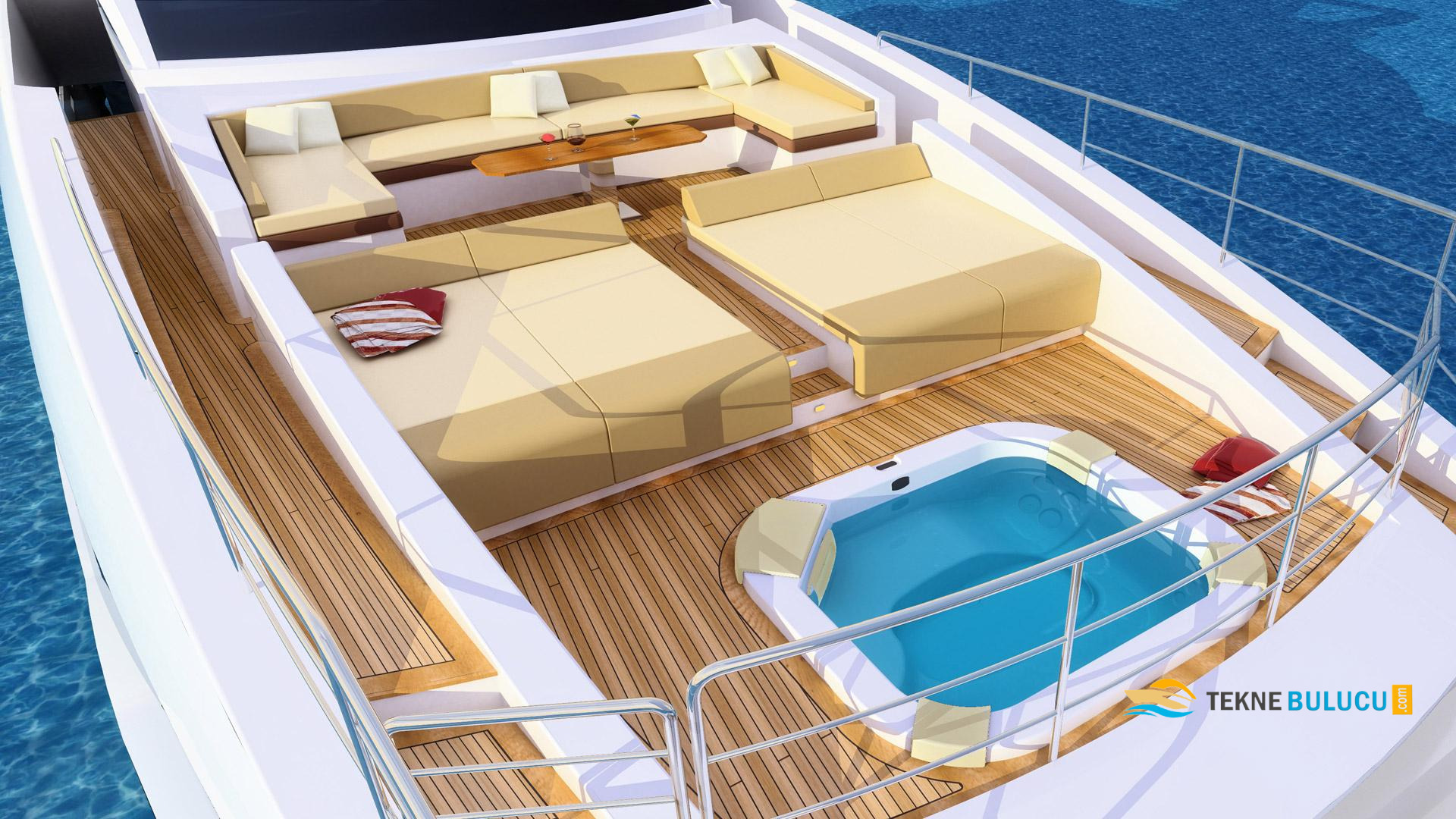 Benetti Fast 140 2018 Model iç mekan 1