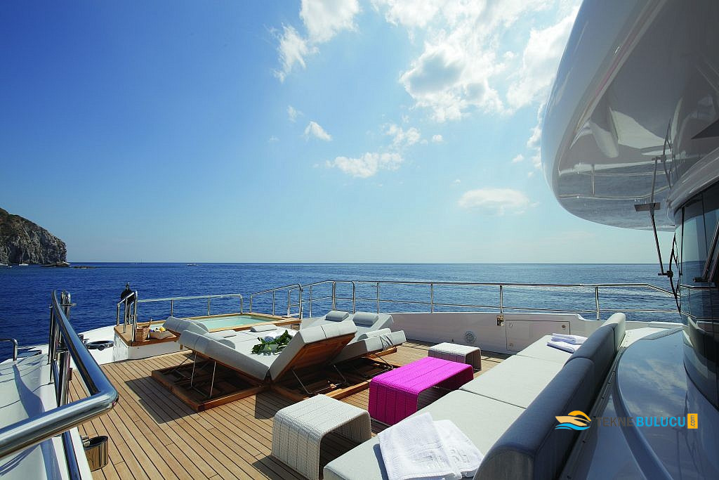 Benetti Mediterraneo 116 2017 Model iç mekan 2
