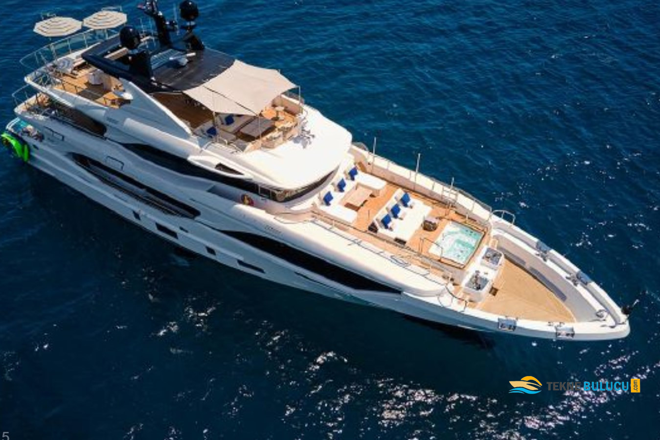 Benetti Mediterraneo 116 2019 Model iç mekan 3