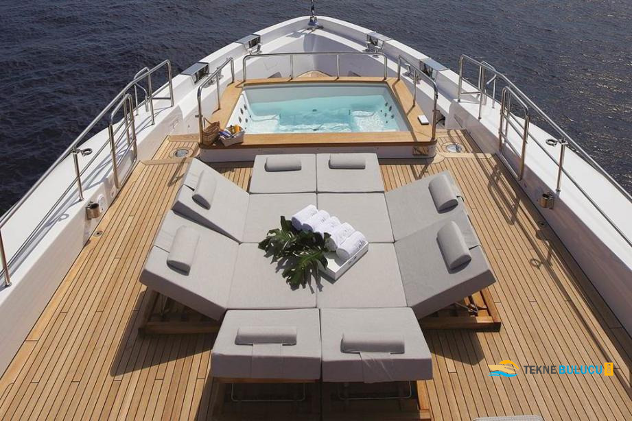 Benetti Mediterraneo 116 2021 Model iç mekan 1