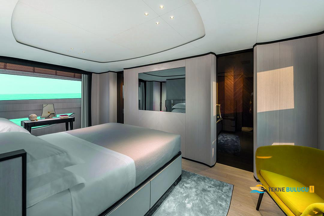 Benetti Delfino 95 2019 Model iç mekan 1