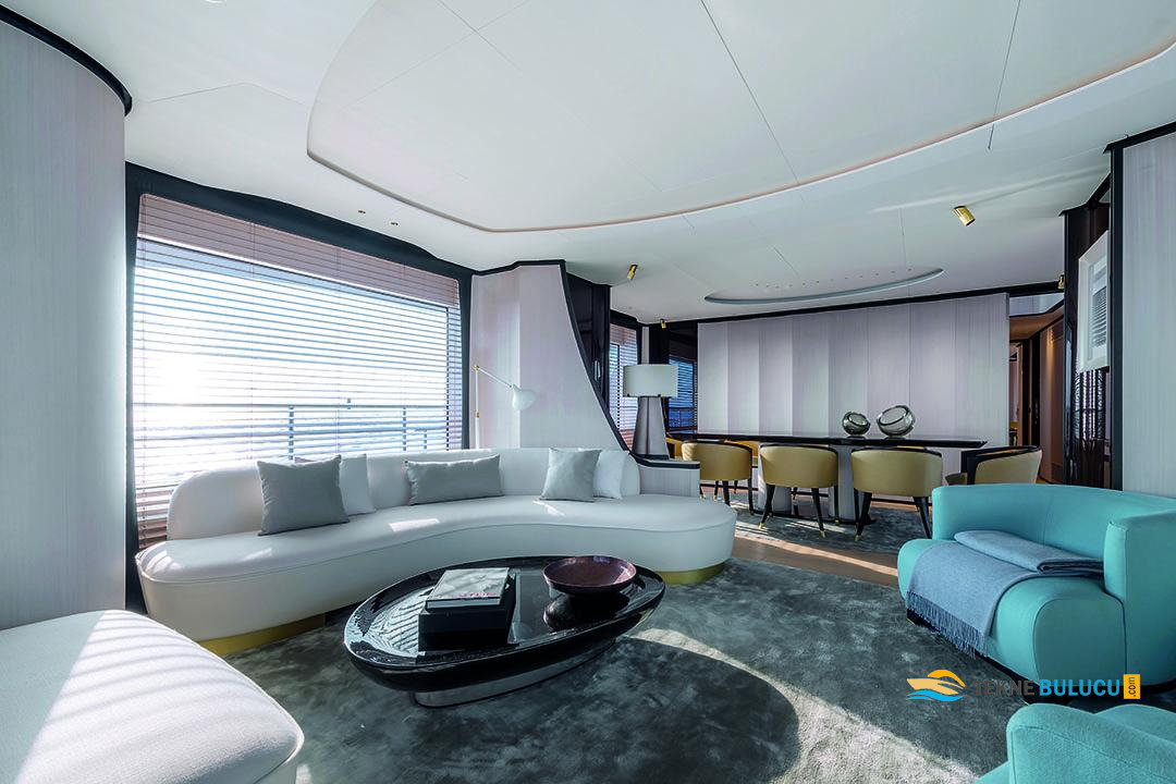 Benetti Delfino 95 2020 Model iç mekan 1