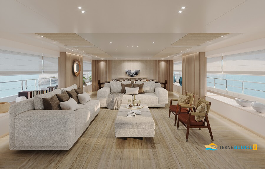Benetti Diamond 44M 2024 Model iç mekan 3