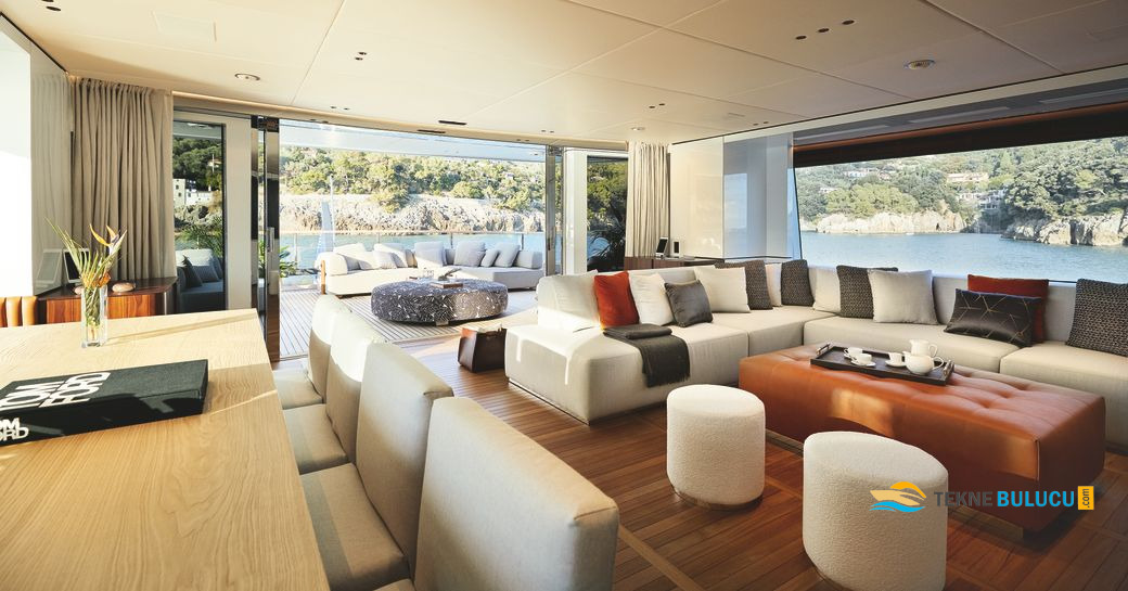 Benetti Oasis 40M 2022 Model iç mekan 2