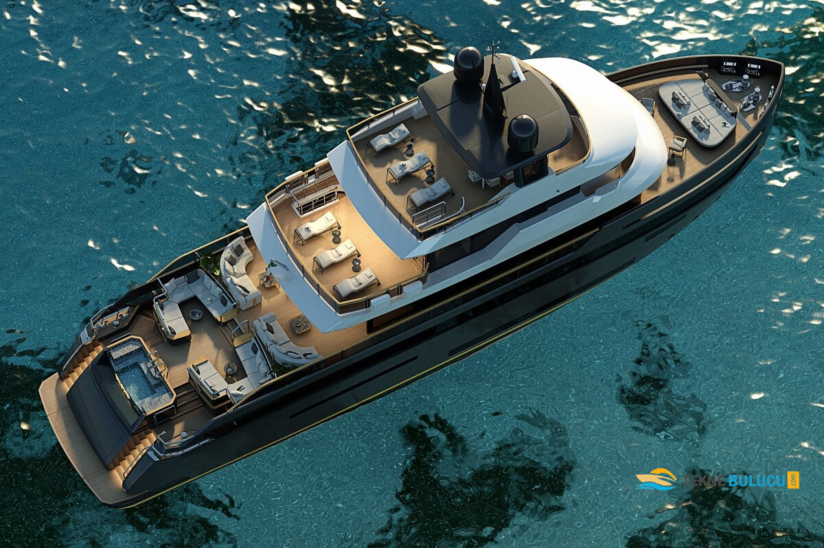 Benetti Oasis 40M 2023 Model iç mekan 2