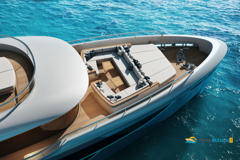Benetti Oasis 40M 2024 Model iç mekan 2