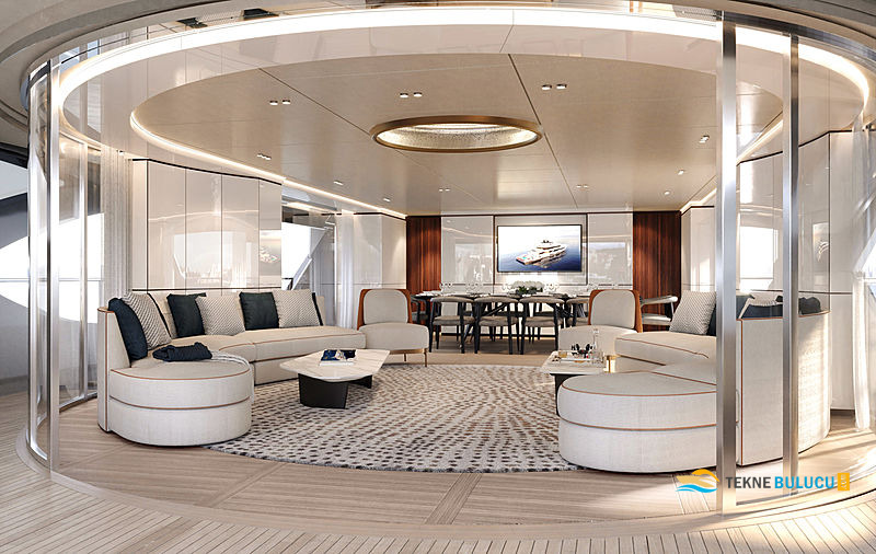 Benetti Oasis 40M 2025 Model iç mekan 1