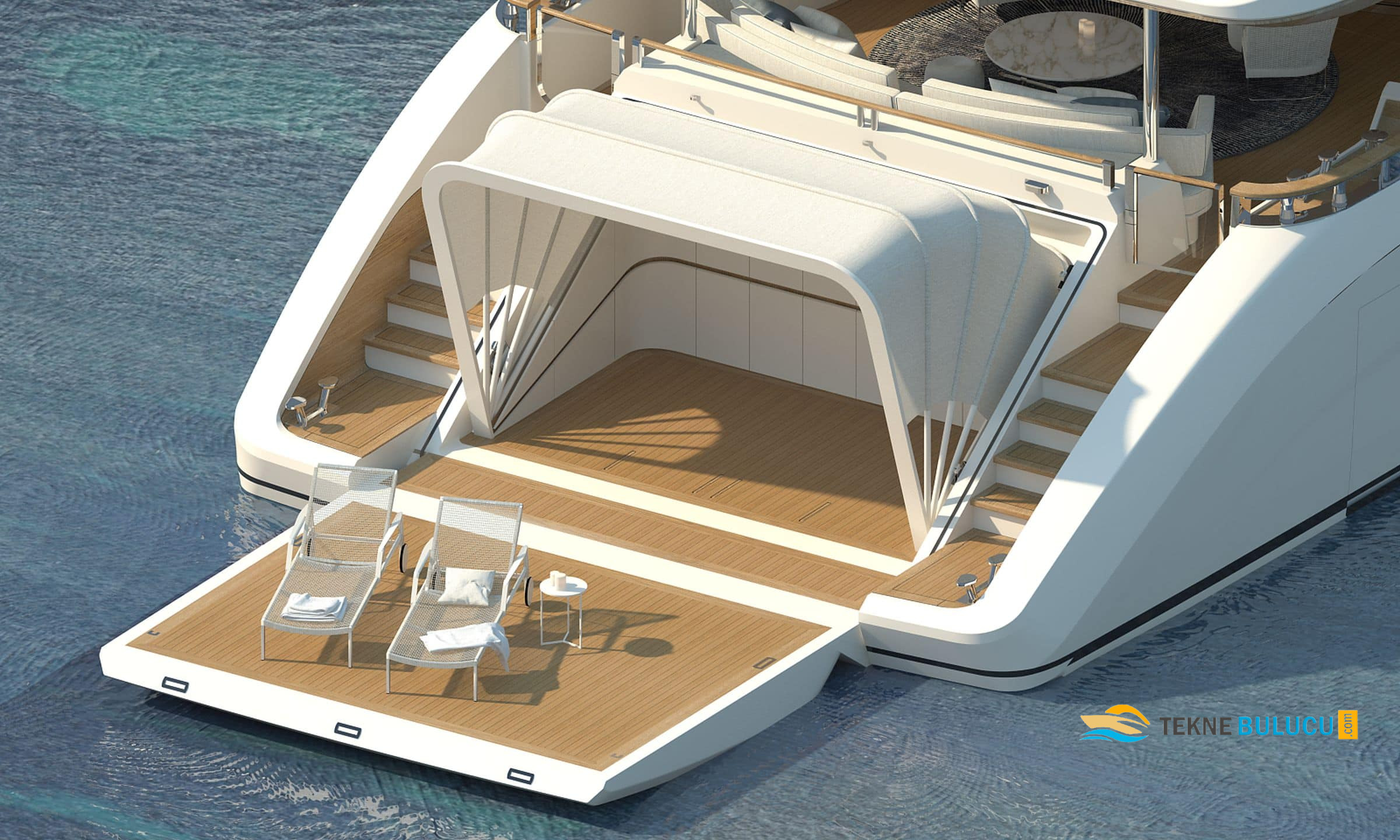 Benetti Motopanfilo 37M 2025 Model iç mekan 2