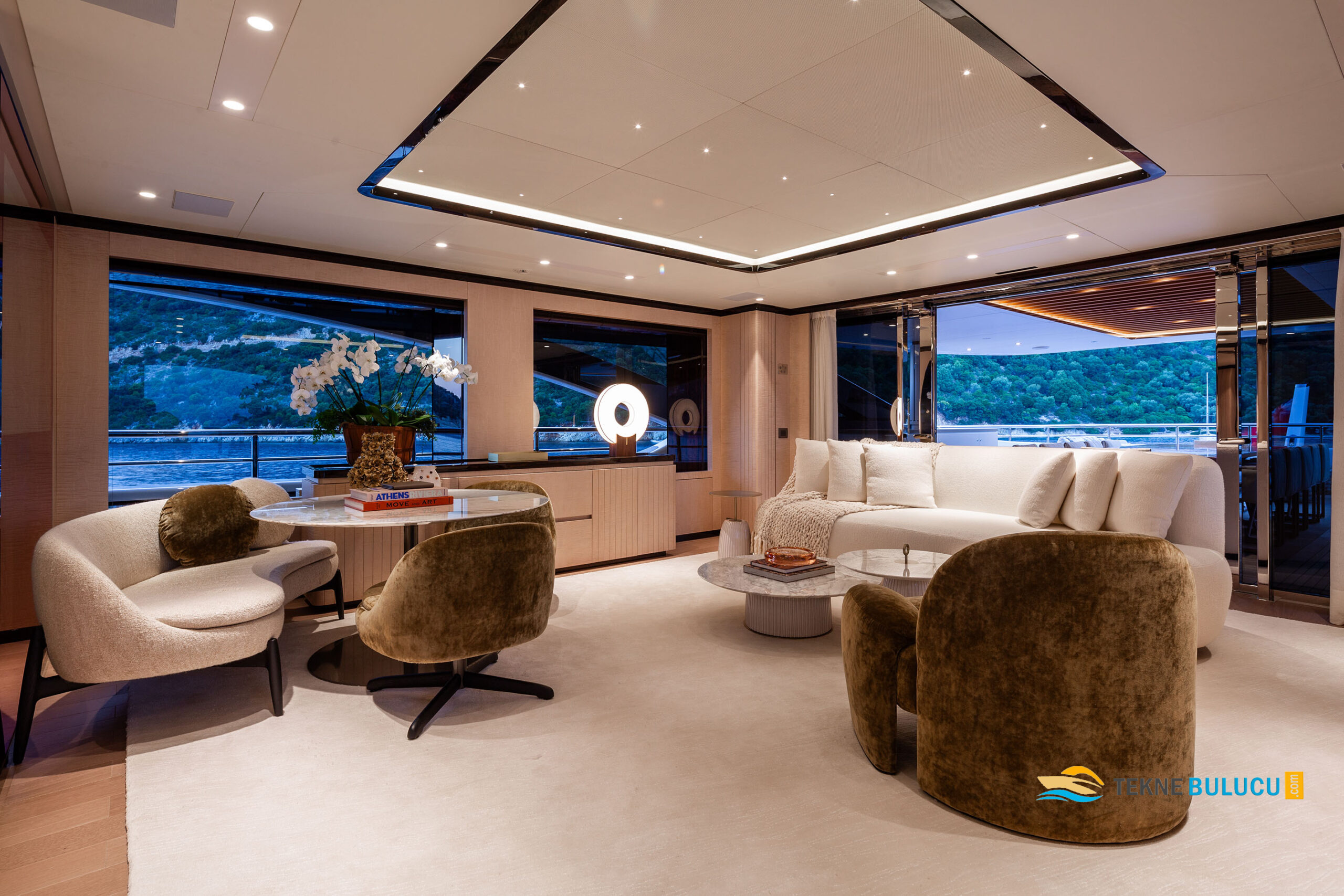 Benetti B.Now 50M Oasis 2023 Model iç mekan 2