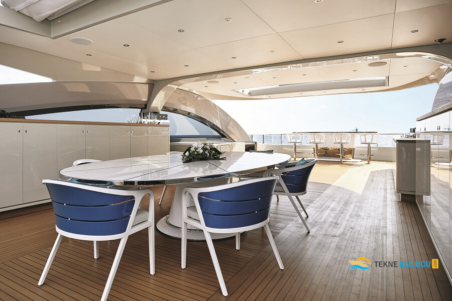 Benetti B.Now 50M Oasis 2025 Model iç mekan 2