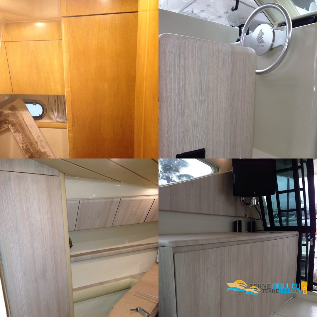 Ferretti 43 1998 iç mekan 2