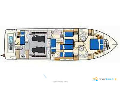 Ferretti 510 / 530 2012 iç mekan 2